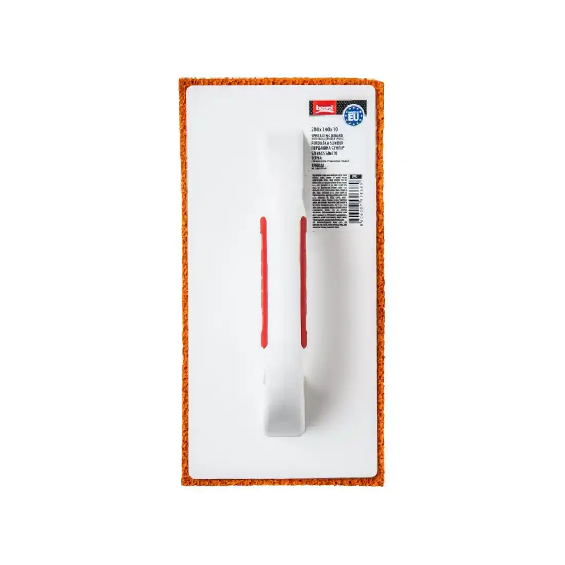 Beorol PS Rubber Sponge Spreading Board Float Trowel - Orange