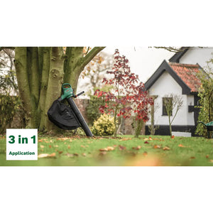 Bosch Green Universal Garden Tidy 1800W Leaf Blower, N39955620A
