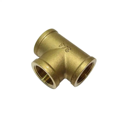 Brass Female Tee - 3/4 Inch
