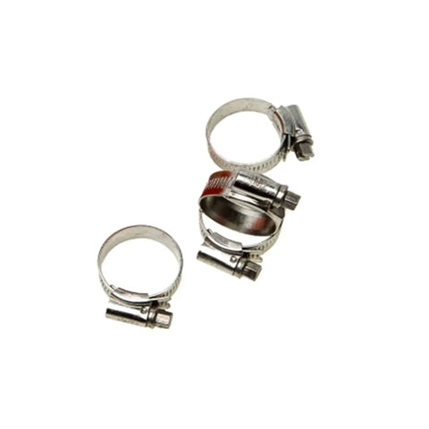 Clarke BS25 Pipe Hose Clips Bi-Metal Clamp 18-25mm - 0X, 10 pcs