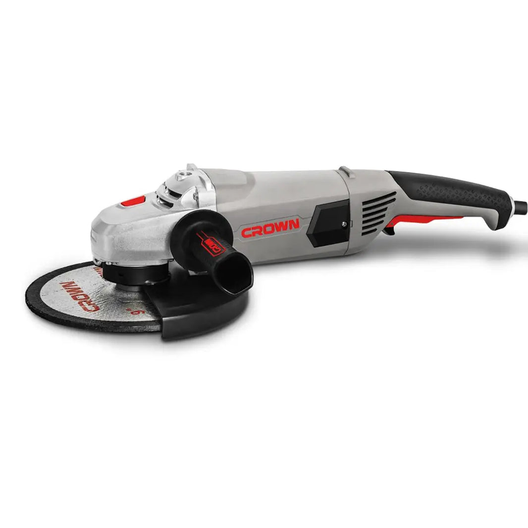 Crown CT13500-230N Corded Angle Grinders, 2200W, 9 inch