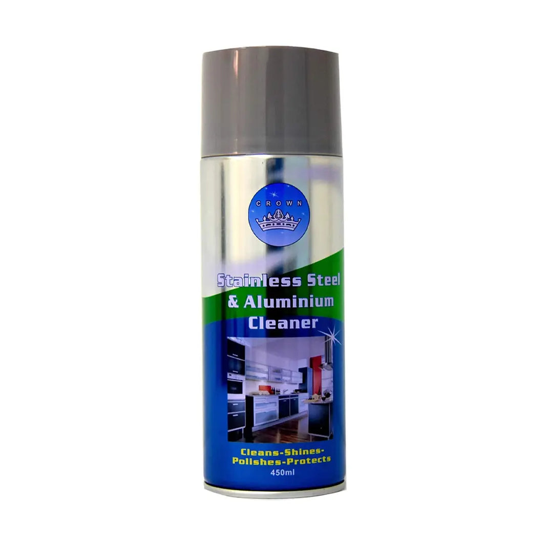 Crown Stainless Steel and Aluminium Cleaner 450ml