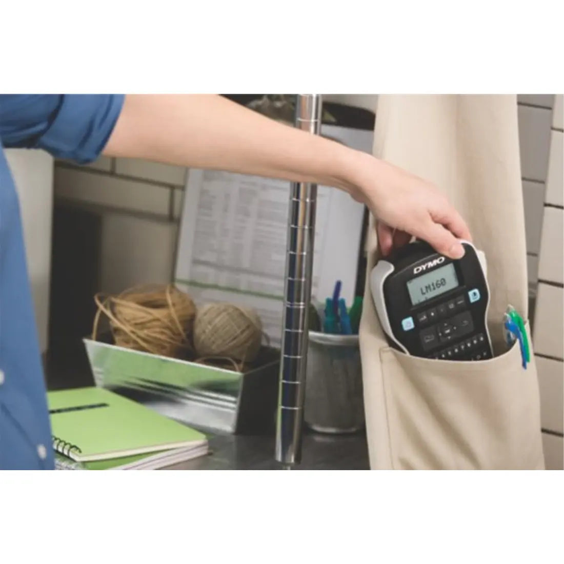DYMO LabelManager LM160 Portable Label Maker, 1790415 - Black