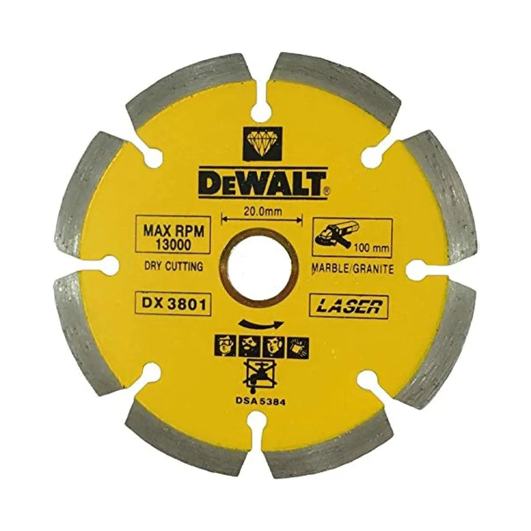 Dewalt DX3801 Marble & Granite Cutting Diamond Blade 100 mm