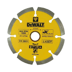 Dewalt DX3801 Marble & Granite Cutting Diamond Blade 100 mm - Slide 1