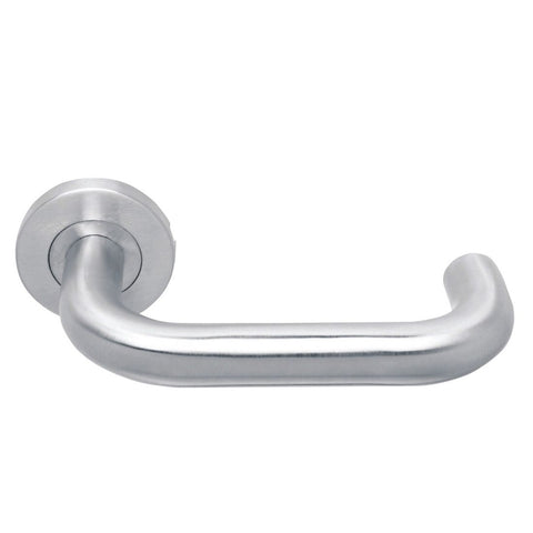 Dorfit DTTH-001 Rose Door Handle Tube Φ19 x 140mm - Stainless Steel