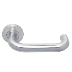 Dorfit DTTH-001 Rose Door Handle Tube Φ19 x 140mm - Stainless Steel - Slide 1