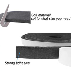Duro Tape Double Side Foam Tape Insulation for Pipe, Weatherstrip 1 inch x 7.5 m - Slide 3