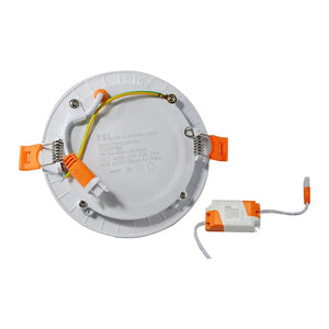 FSL FSP3033R 6W Round LED Slim Panel 6500K 2Pcs - White