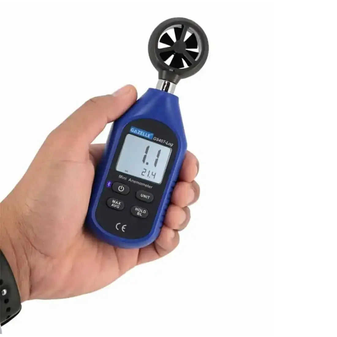 Gazelle G9407-Log Mini Handheld Anemometer