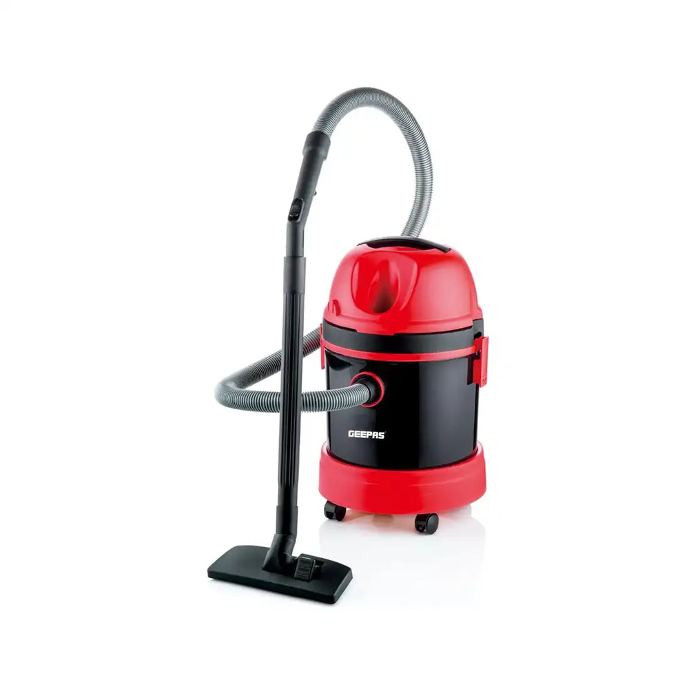 Geepas GVC19026 Vacuum Cleaner, 20L 2800W Red & Black