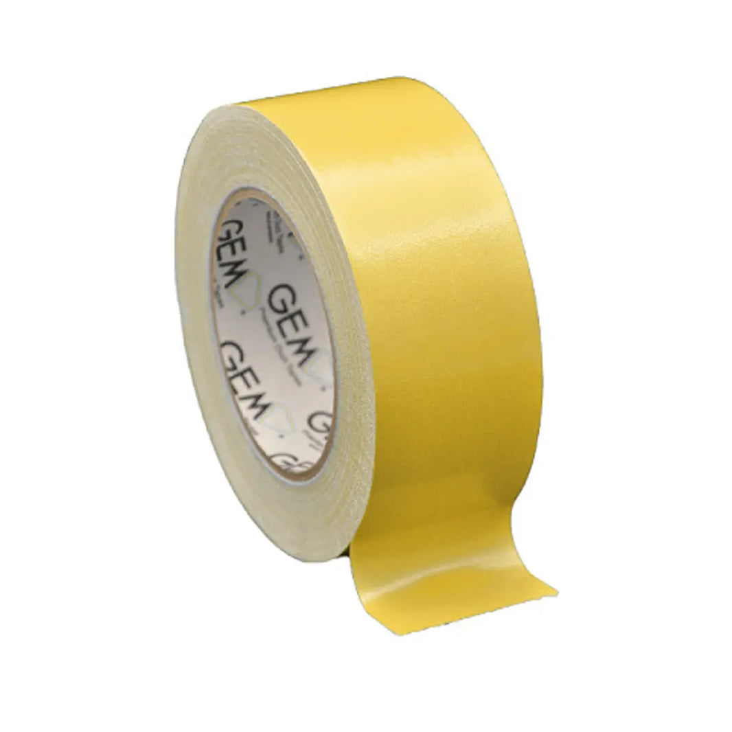 Gem GM-CT202580-YW Cloth Tape 50mm x 25m Yellow