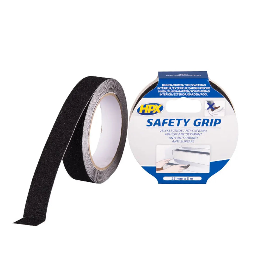 HPX SB5018 Anti-Slip Safety Grip Tape 50mm X 18m Black