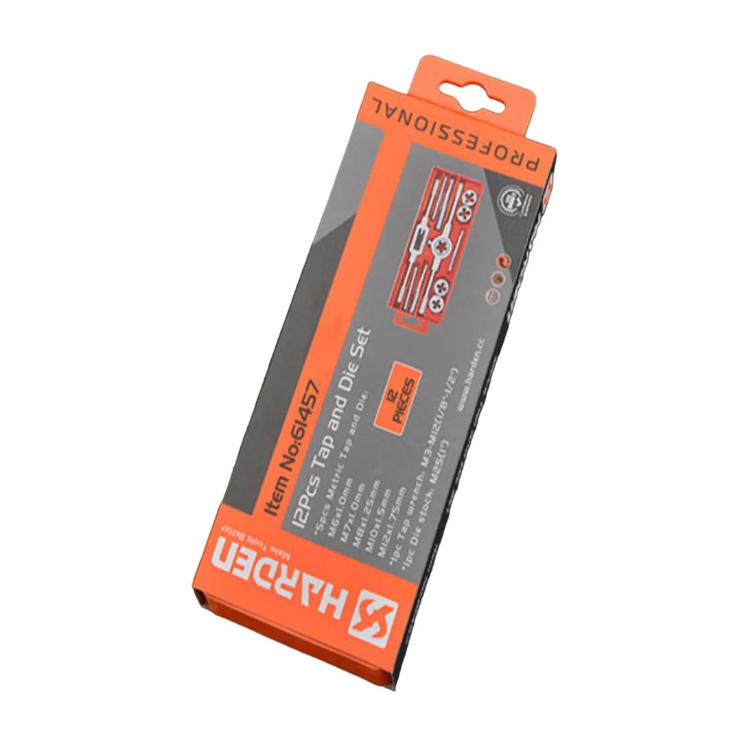 Harden 12 pieces Tap and Die Set 610457