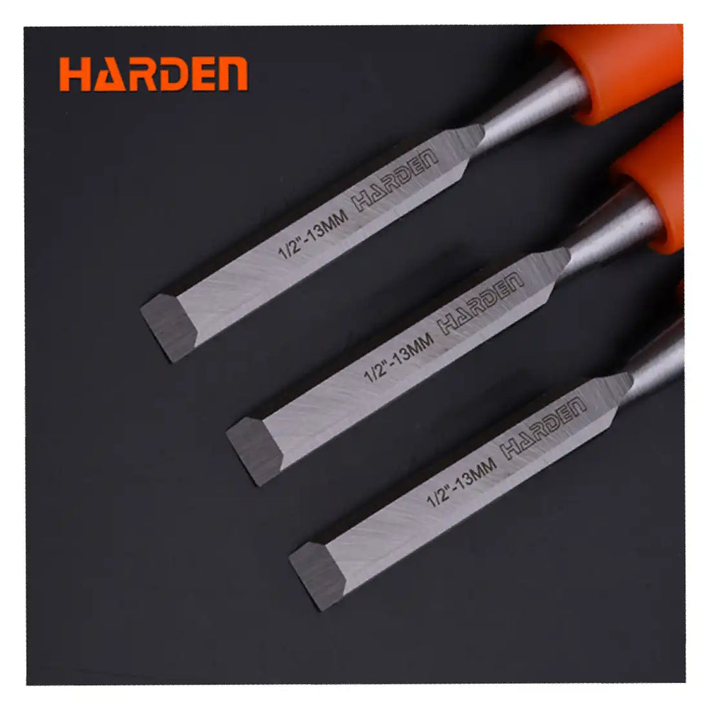 Harden 611014 Wood Work Chisel With Rubber Handle - 13mm