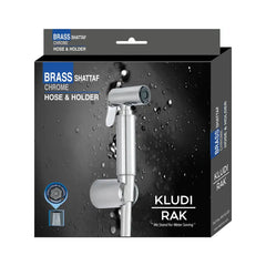 Kludi Rak RAK32002-09 Brass Shattaf With Hose - Chrome - Slide 3
