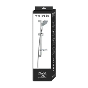 Kludi Rak RAK42005T Trio 4S  4-Speed Shower Set - Chrome