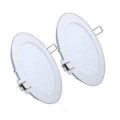 MAX M-15195C 15W Round Slim LED Panel Light 6500K - White - Slide 1