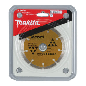 Makita A-84109 Concrete Cutting Diamond Blade 115 mm