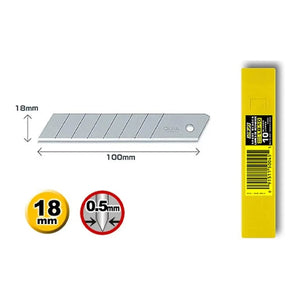 Olfa LB-10 Snap-Off Knife Spare Blades 18mm x 100mm 10 pcs