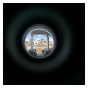Pedret Door Viewer Lens 200° Angle, 35-60mm - Chrome