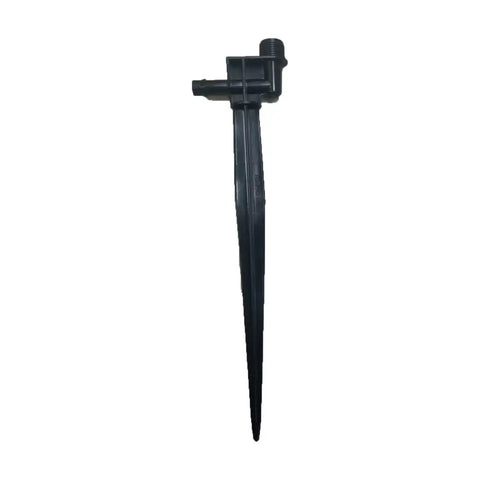 PVC Garden Bubbler Stick Drip Irrigation Connector, 13mm UV Resistant, 10 pcs