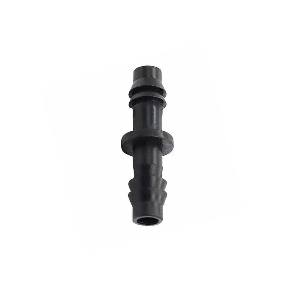 PVC Garden Straight Socket Drip Irrigation Connector UV Resistant, 13mm, 50 pcs