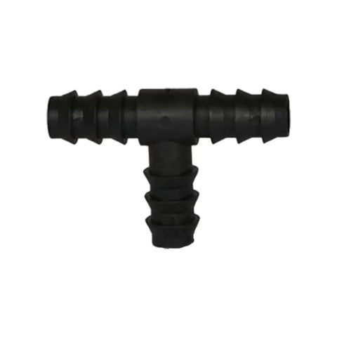 PVC Garden Tee Drip Irrigation Connector UV Resistant, 13mm, 50 pcs