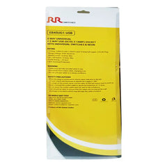RR Global EB4SUG1 4 Way Universal & 2 USB Extension Cord, 3m - Slide 2