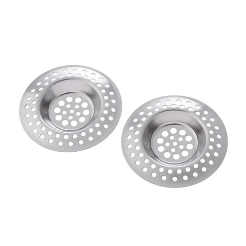 Robiz Kitchen Sink Drain Stainless Steel Sieve - 2 Pcs