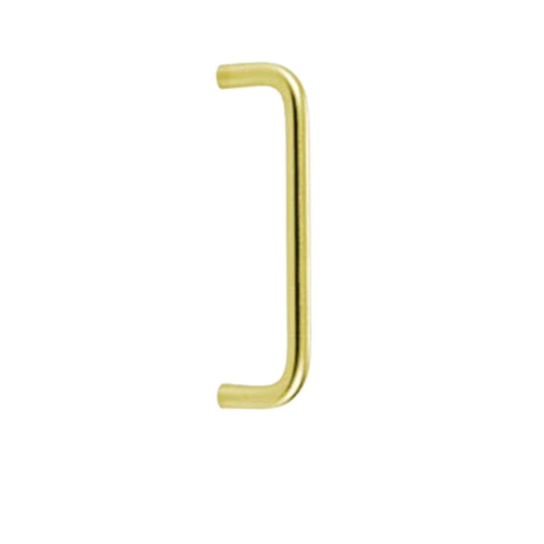 Round Straight Door Pull Handle - Gold
