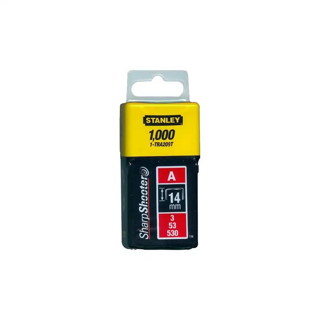Stanley 1-TRA209T Light-Duty Staple, Type-A, 14mm