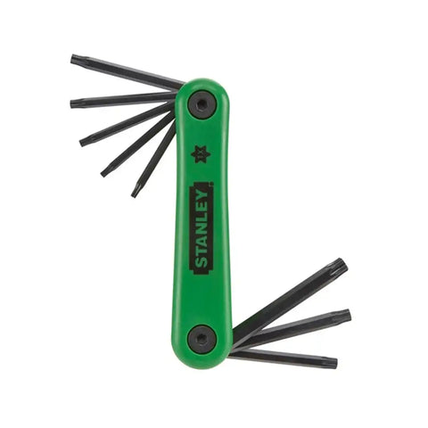 Stanley 4-69-263 Folding Torx Key Set 8 pcs, T9 - T40