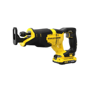 Stanley SFMCS300D1K-GB Fatmax V20 Reciprocating Saw 18V with 1 x 2.0Ah Lithium-Ion Batteries and Kit Box