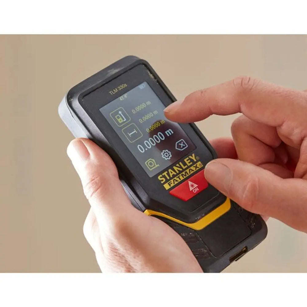 Stanley STHT1-77140 Fatmax 100m Laser Distance Measurer with Bluetooth Connectivity, TLM330s