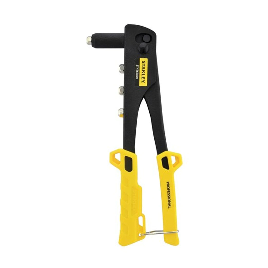 Stanley STHT69800-8 Heavy Duty Riveter 4 Nose Pieces - Yellow