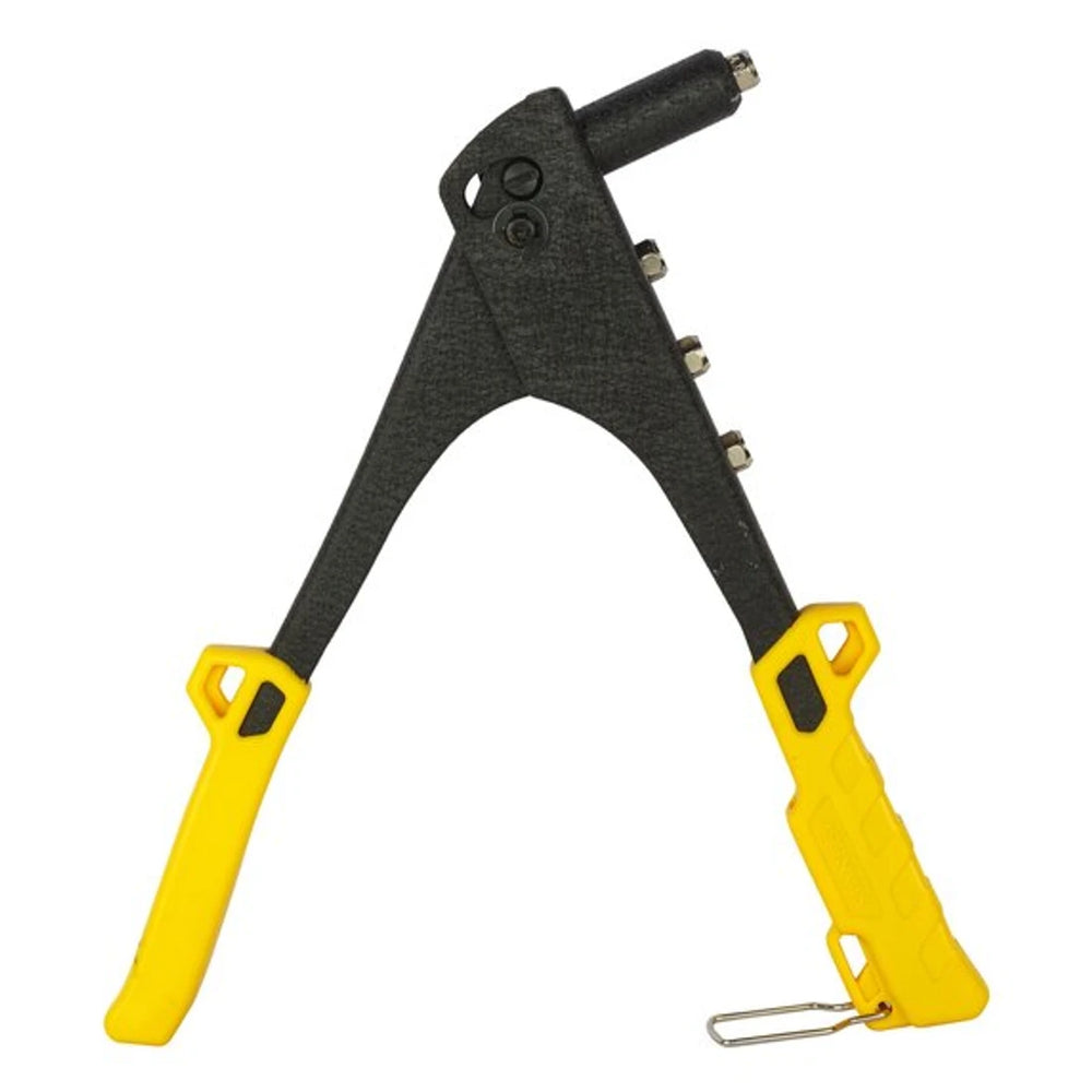 Stanley STHT69800-8 Heavy Duty Riveter 4 Nose Pieces Yellow