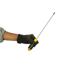 Stanley STMT60812-8 Phillips Screwdriver with Magnetized Tip, Cushion Grip PH2 x 200mm (+) - Black & Yellow - Slide 5