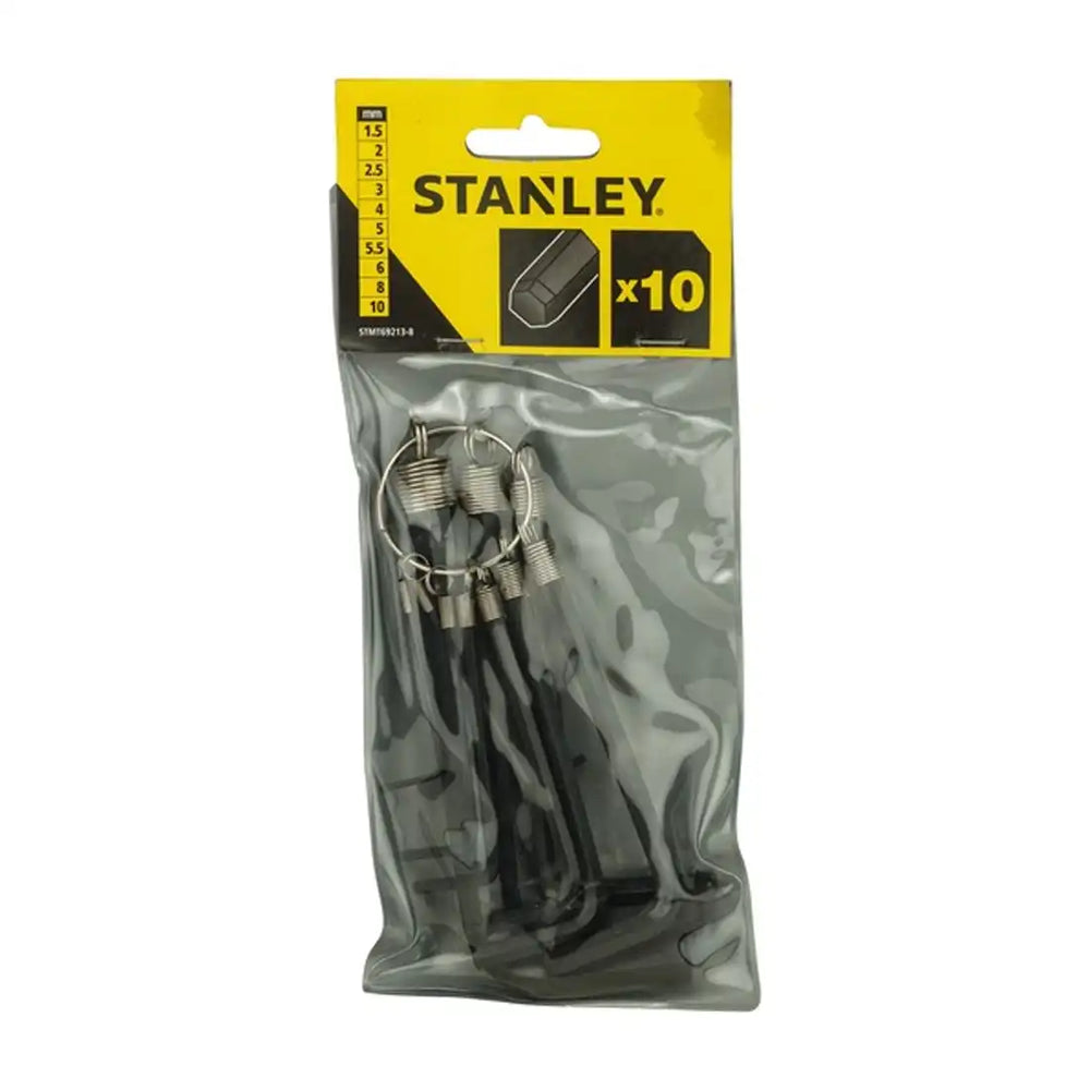 Stanley STMT69213-8 Hex Key Ring Set, 10 pcs