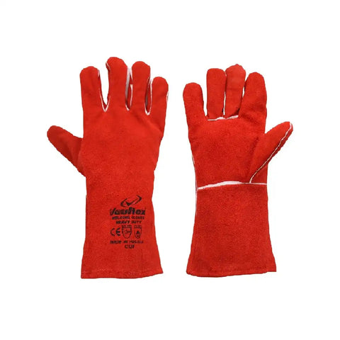 Vaultex CQT Heavy Duty Welding Glove - Red