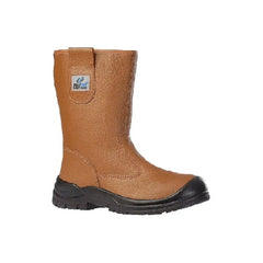 Vaultex UBA SBP High Ankle Safety Shoes, Gumboots - Tan - Slide 1