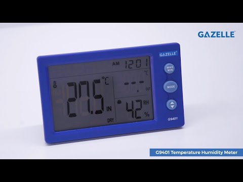 Gazelle G9401 Temperature Humidity Meter